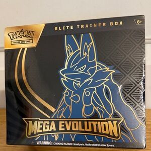 Pokemon Mega Evolution Elite Trainer Box - Black and Gold